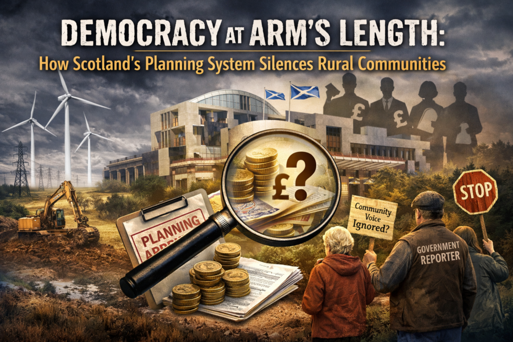 Democracy at Arms Length - How Scotland's Planning System Silences Rual Communities.
